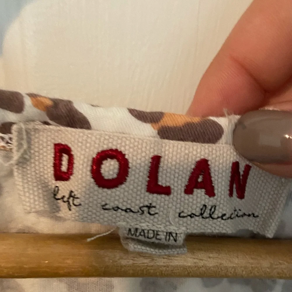 Anthropologie Dolan Cheetah tank with open back size small - Picture 5 of 8